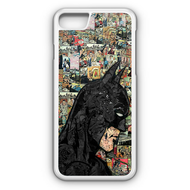 Batman Comics Patern iPhone 8 Case