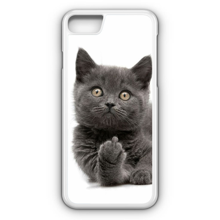 Finger British Shorthair Cat iPhone 8 Case