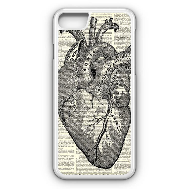 Heart Book Art iPhone 8 Case