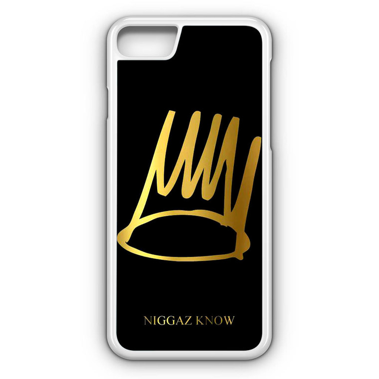 J Cole Crown Born Sinner iPhone 8 Case