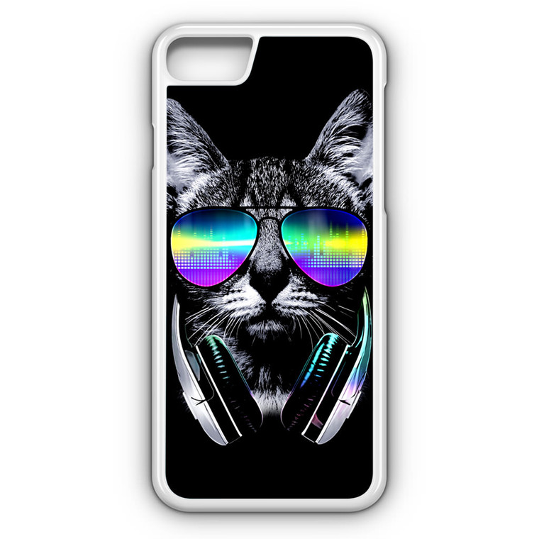 Music Lover Cat V iPhone 8 Case
