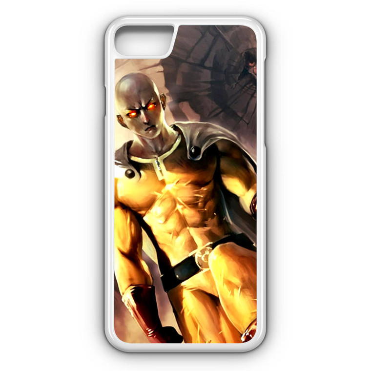 One Punch Man Saitama Vs Dragonball iPhone 8 Case