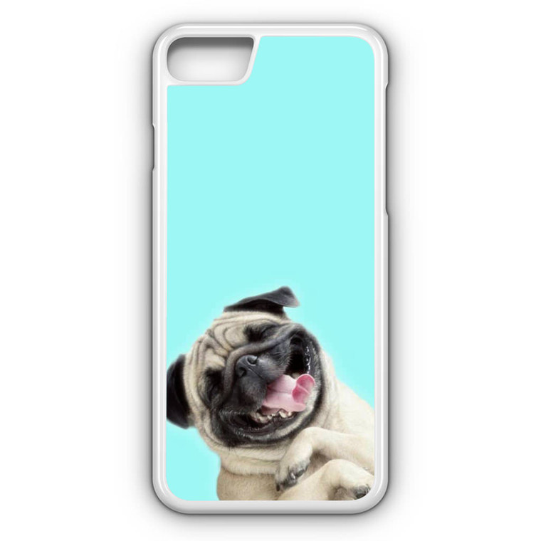 Pug Laughing iPhone 8 Case