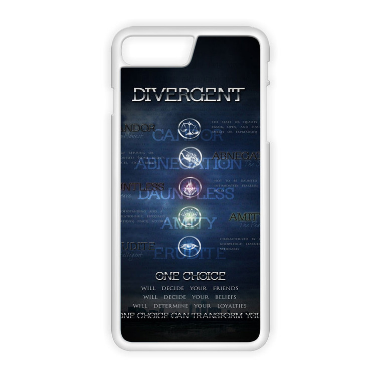 Divergent One Choice iPhone 8 Plus Case