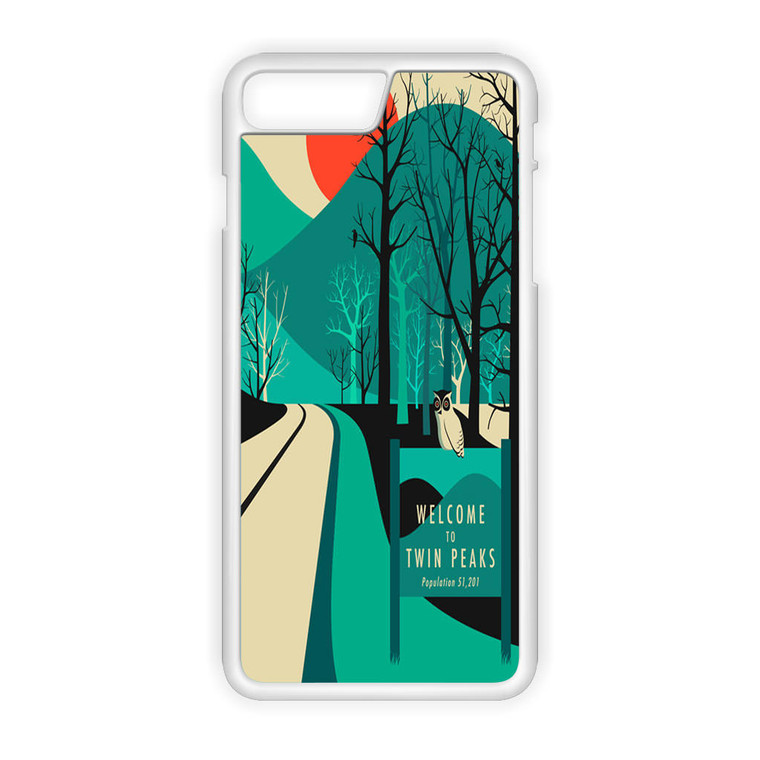 Welcome To Twin Peaks iPhone 8 Plus Case