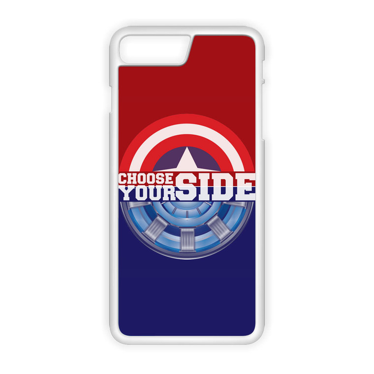 Civil War Choose Your Side iPhone 8 Plus Case