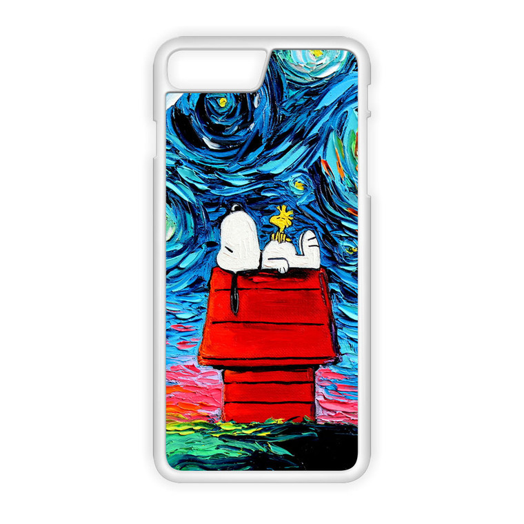 Snoopy Starry Night Van Gogh iPhone 8 Plus Case