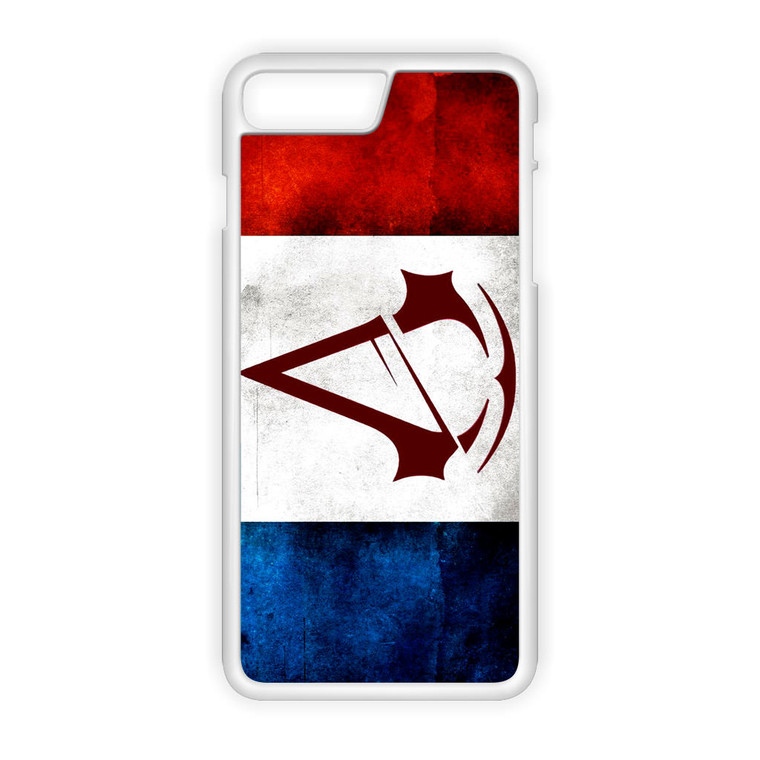 Assassin Creed Logo France Flag iPhone 8 Plus Case
