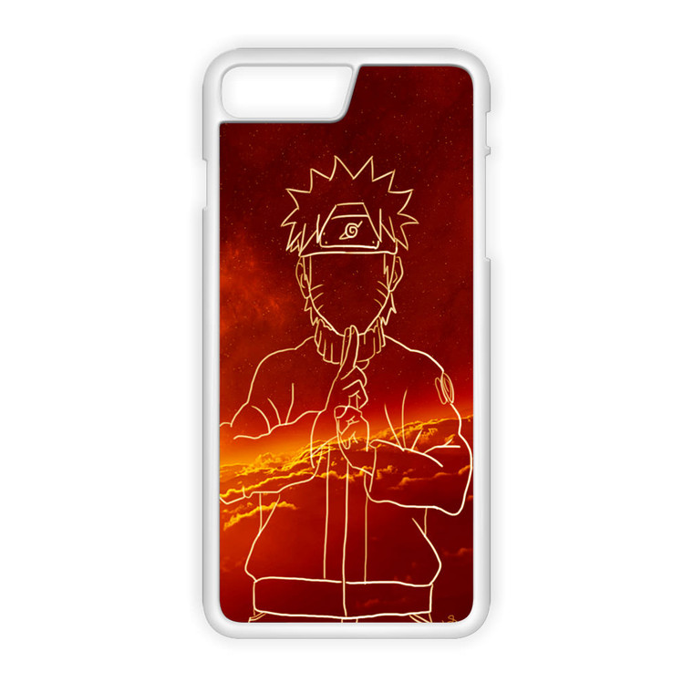 Uzumaki Naruto Drawing iPhone 8 Plus Case