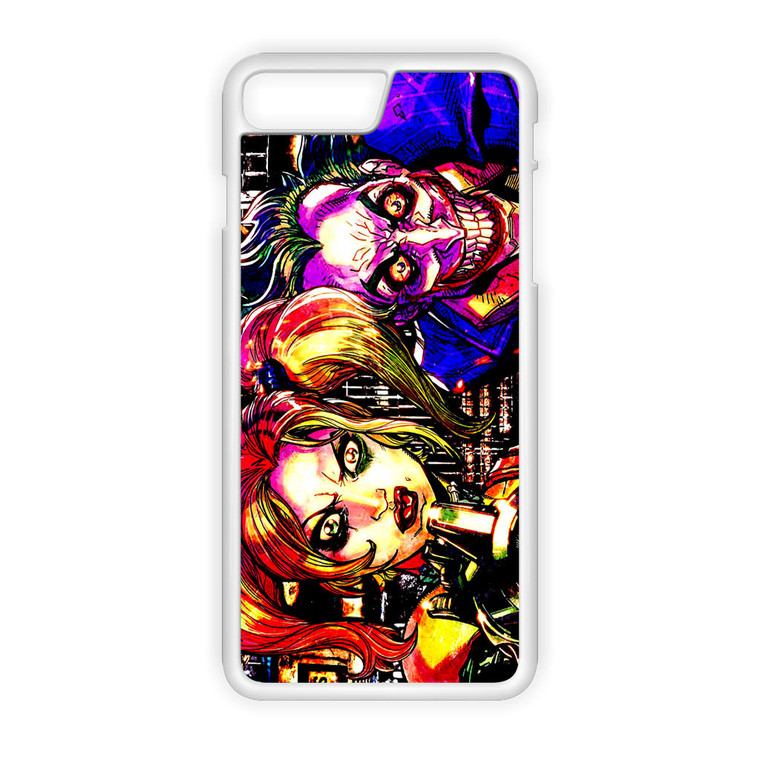 Harley Quinn Joker Comics Art iPhone 8 Plus Case