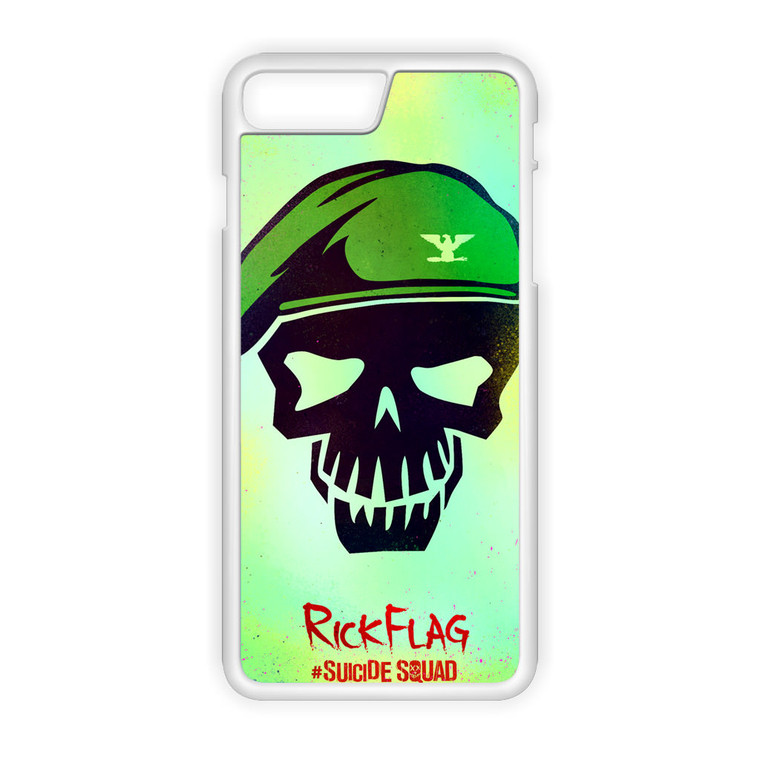 Movie Suicide Squad Rick Flag Logo iPhone 8 Plus Case
