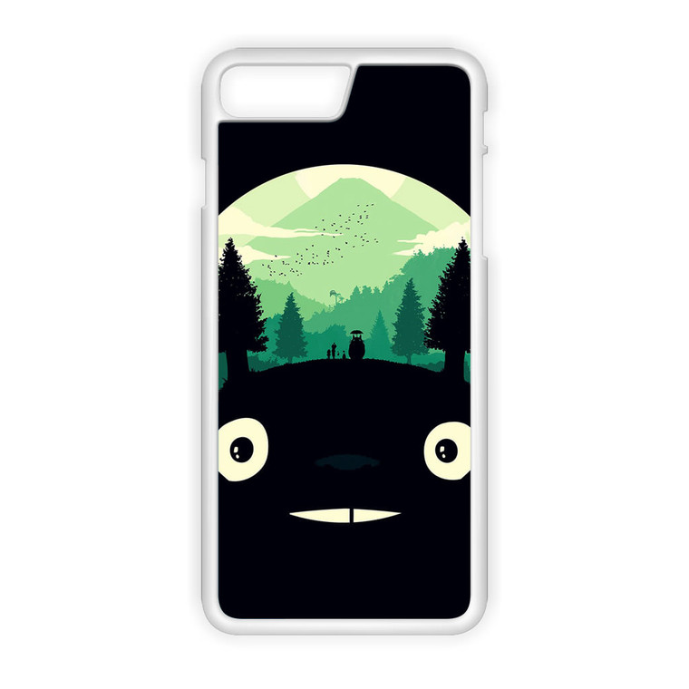 Totoro Simple Dark iPhone 8 Plus Case