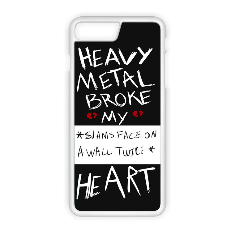 Fall Out Boys Heavy Metal Broke My Heart iPhone 8 Plus Case