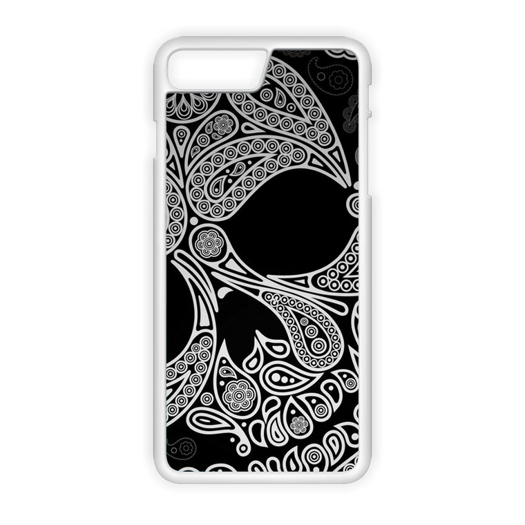 Black Skull iPhone 8 Plus Case