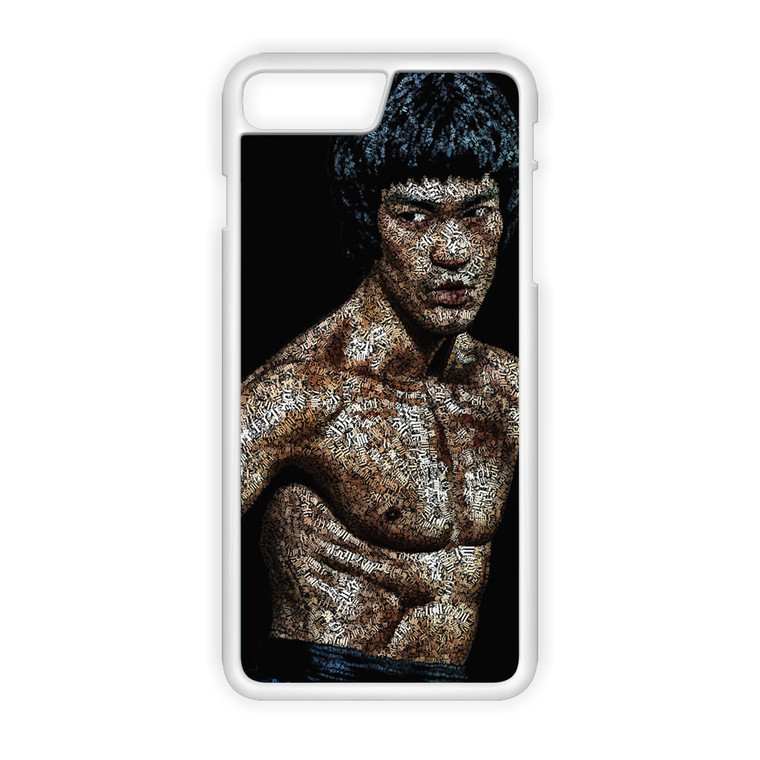 Bruce Lee Typograph iPhone 8 Plus Case