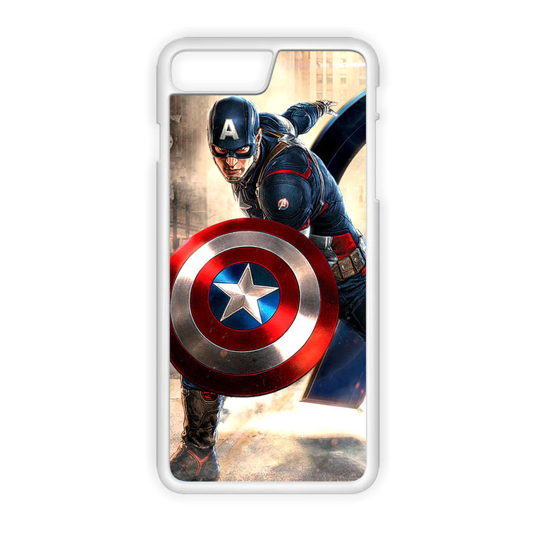 Captain America Avengers iPhone 8 Plus Case