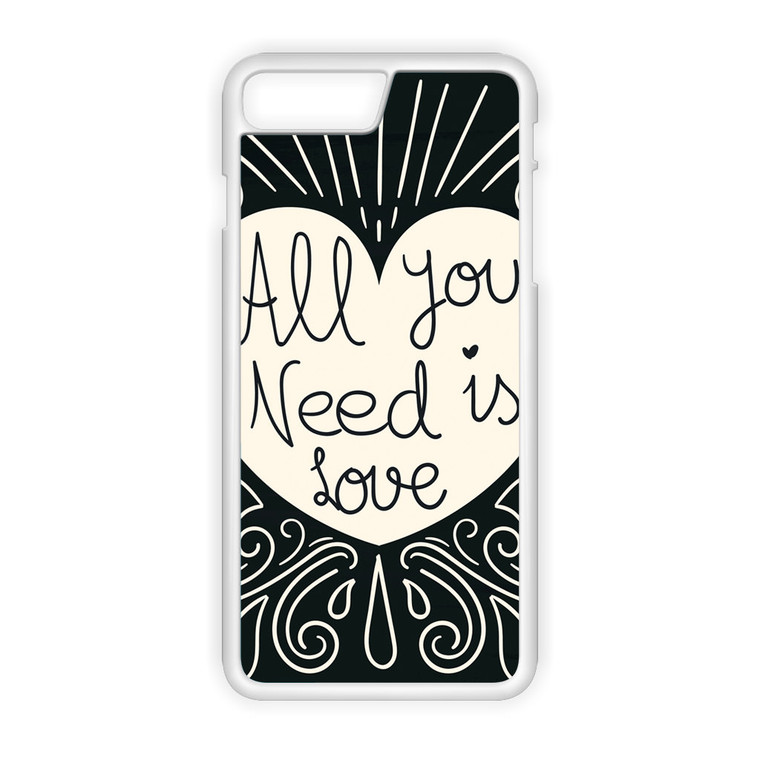 Drawn Love iPhone 8 Plus Case