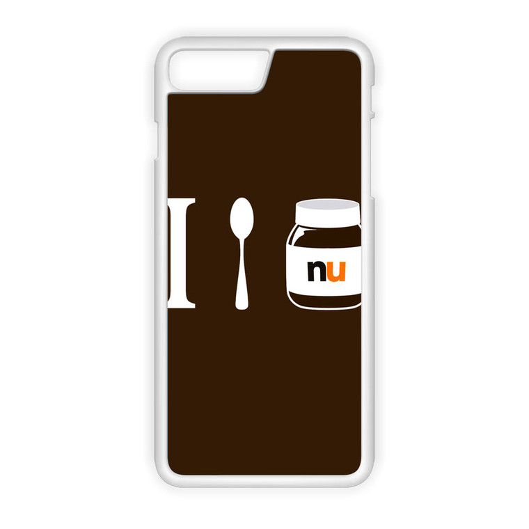 I Eat Nutella iPhone 8 Plus Case