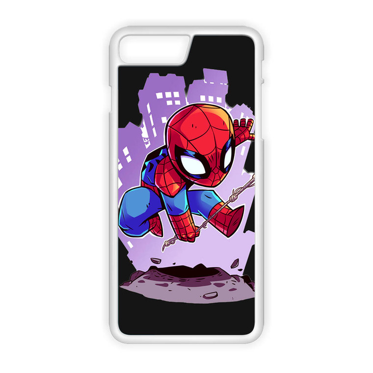 Spiderman Chibi Minimalism iPhone 8 Plus Case