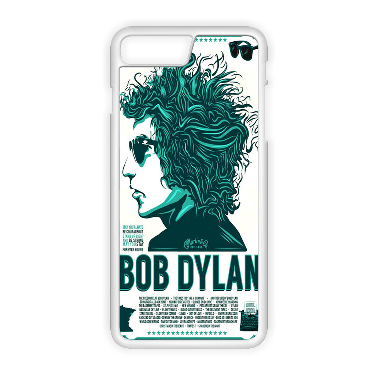 Bob Dylan Poster iPhone 8 Plus Case