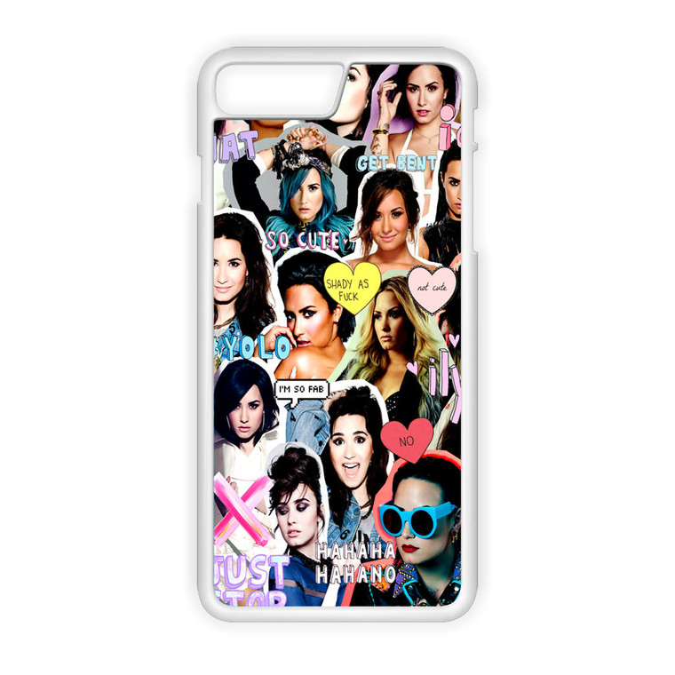 Demi Lovato Collage iPhone 8 Plus Case