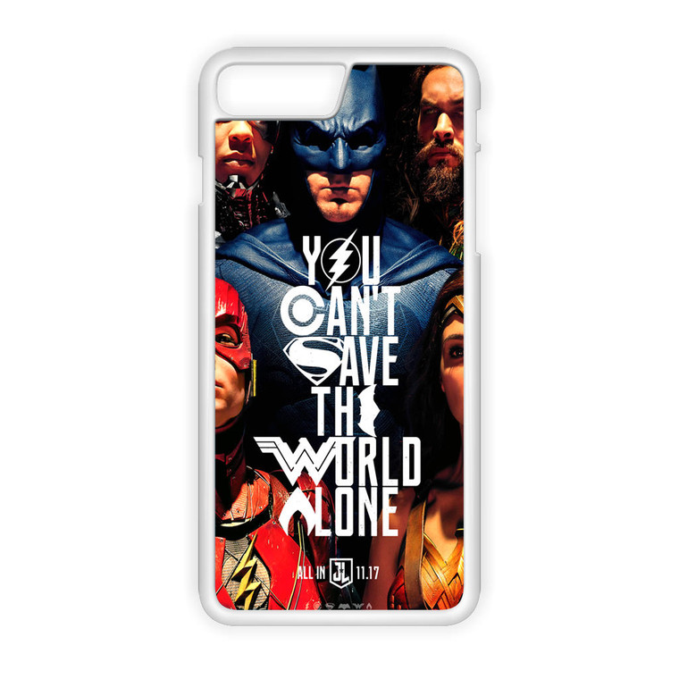 Justice League Quotes iPhone 8 Plus Case