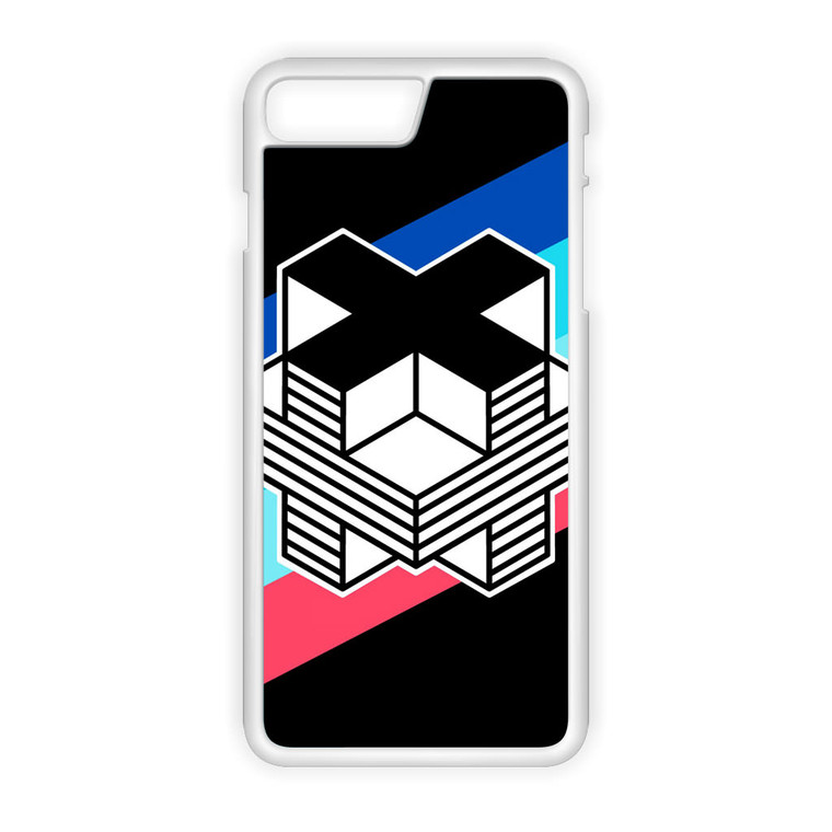 Pink Dolphin Cube iPhone 8 Plus Case
