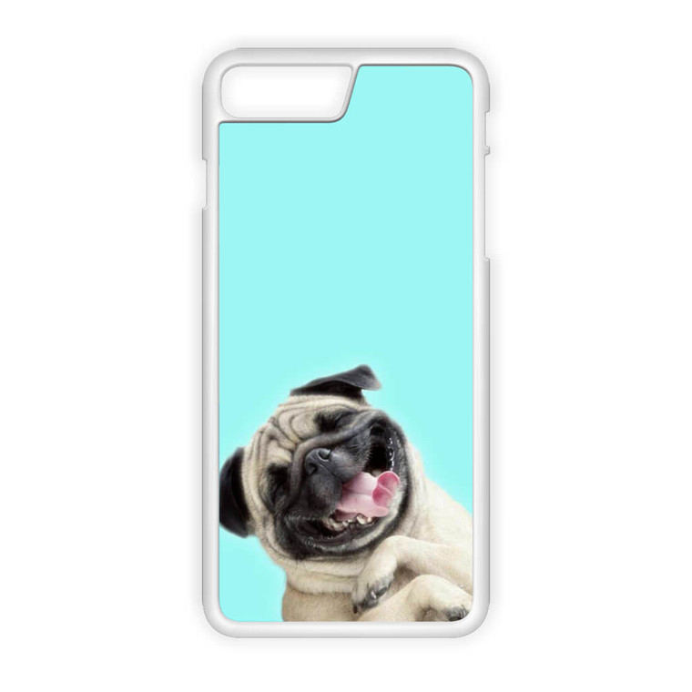 Pug Laughing iPhone 8 Plus Case