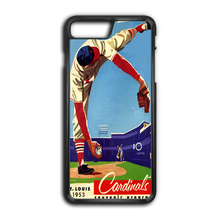 Vintage St Lous Cardinals Scorecard iPhone 8 Plus Case