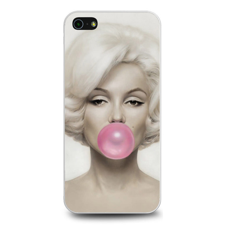 Marylin Monroe Bubblegum iPhone 5/5S/SE Case