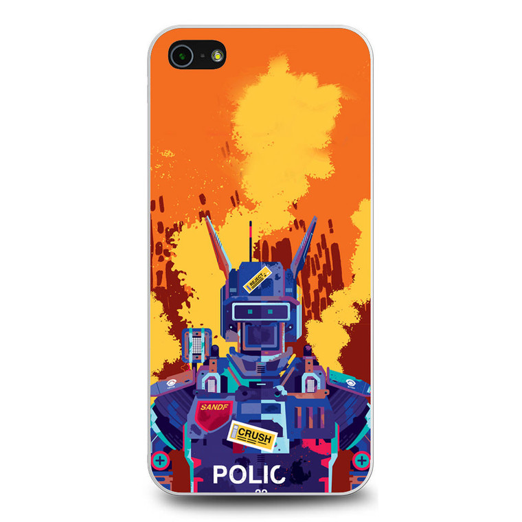 Chappie Police iPhone 5/5S/SE Case