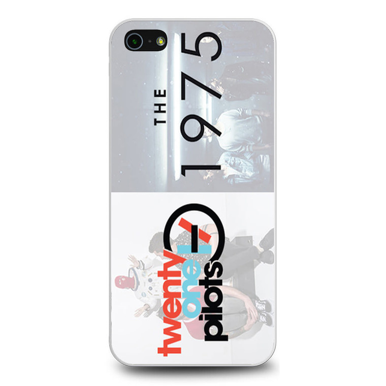 Twenty One Pilots and The 1975 iPhone 5/5S/SE Case