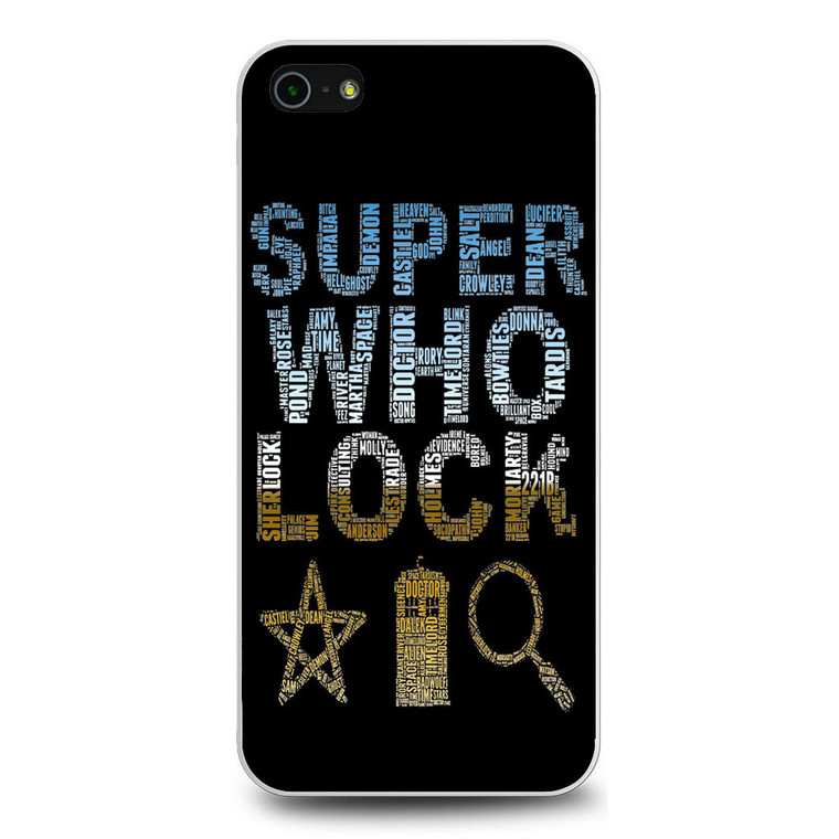 Superwho Sherlock iPhone 5/5S/SE Case