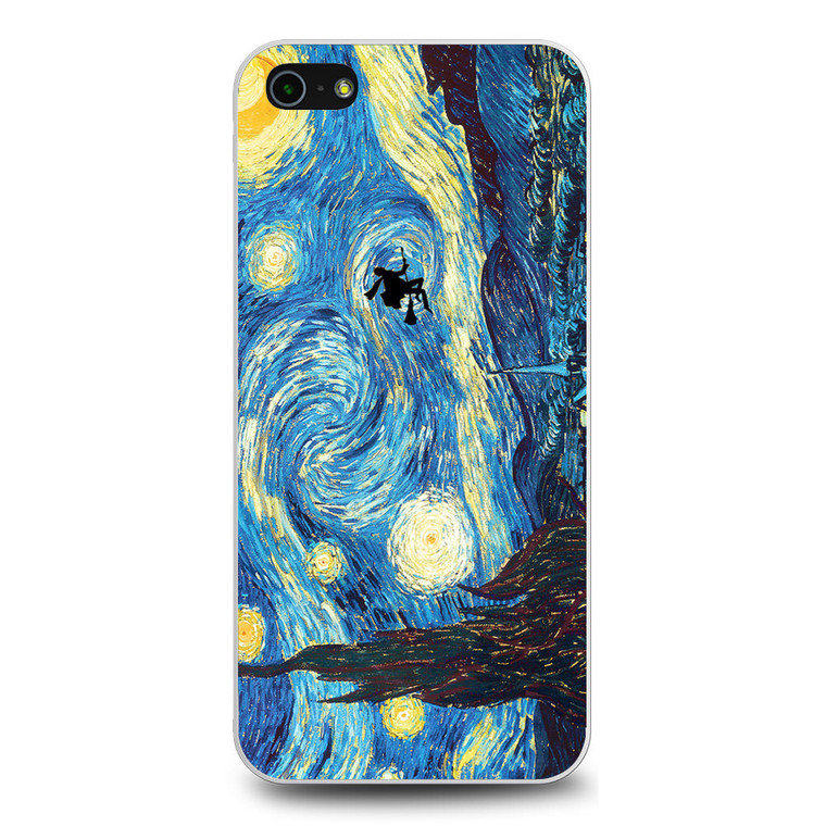 Van Gogh Harry Potter Paintings Starry Night iPhone 5/5S/SE Case