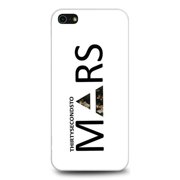 30 Second to Mars Logo iPhone 5/5S/SE Case