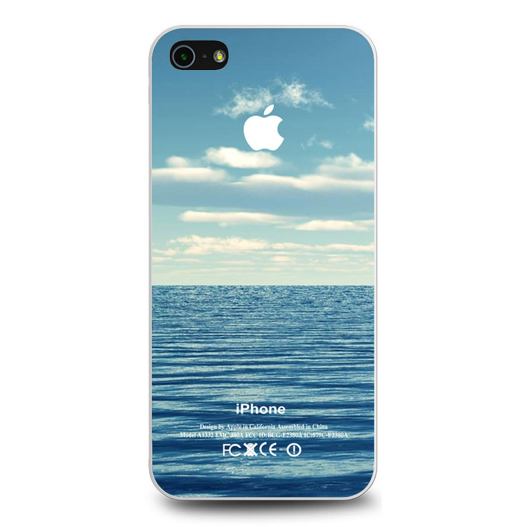 Blue Ocean Beach Spring Summer iPhone 5/5S/SE Case