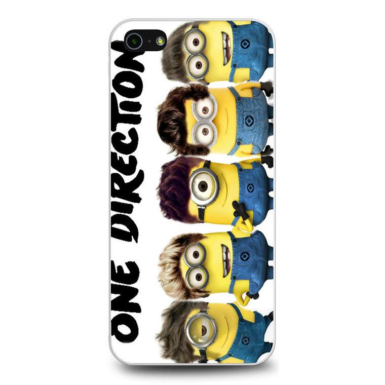 Despicable Me Minion One Direction iPhone 5/5S/SE Case