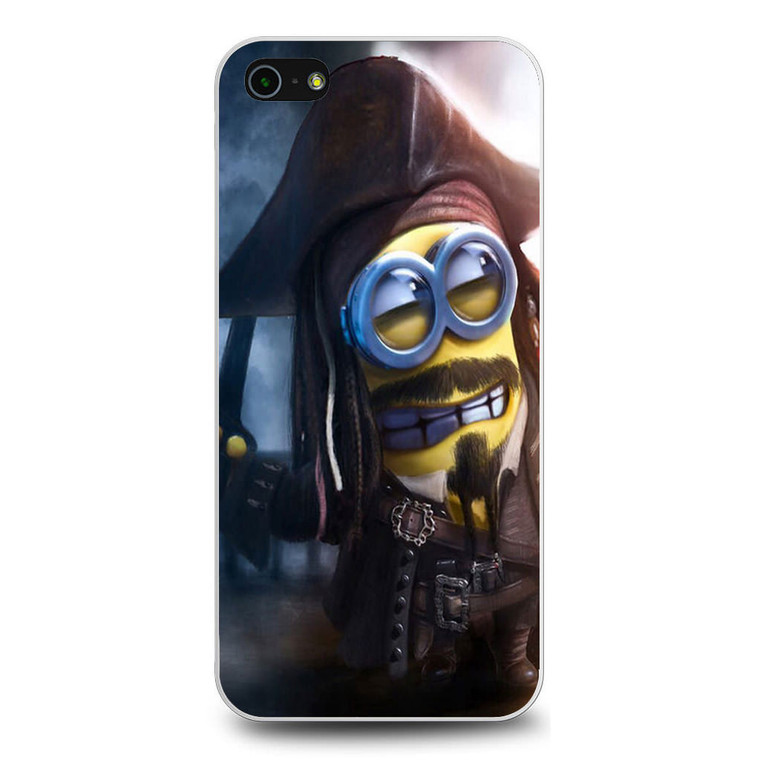 Minions Captain Jack Sparrow iPhone 5/5S/SE Case