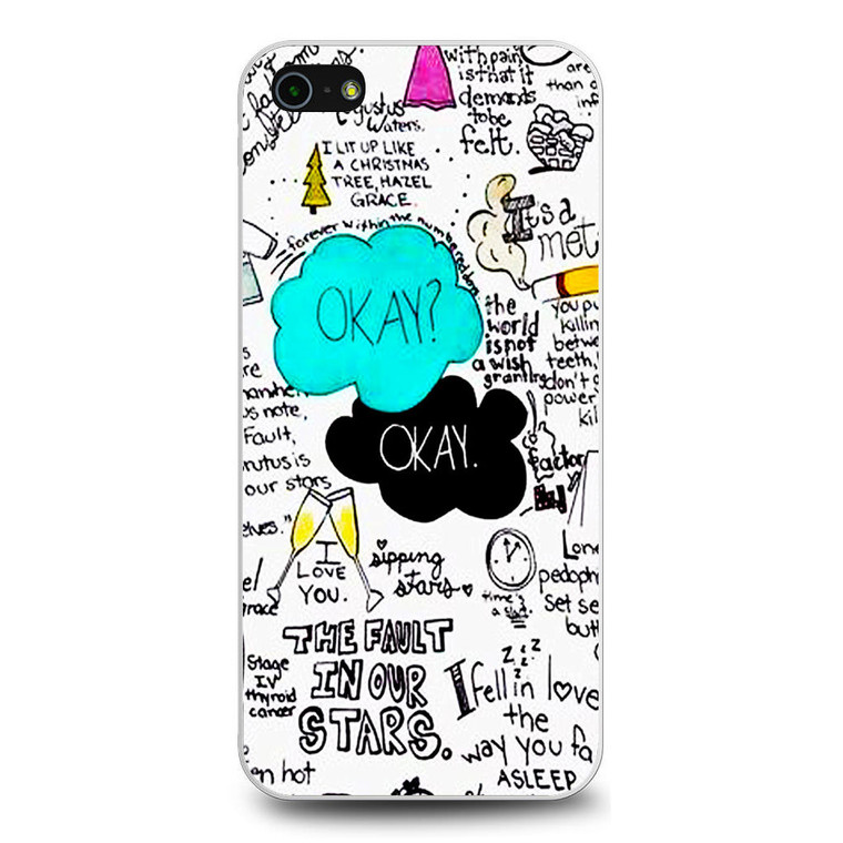 The Fault in Our Stars Fan Art iPhone 5/5S/SE Case