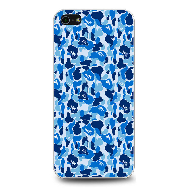 Bathing Ape Bape Blue iPhone 5/5S/SE Case