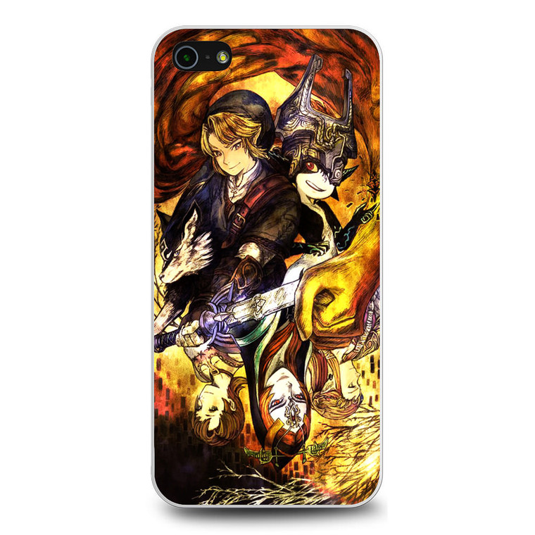 Zelda and Twilight Princess iPhone 5/5S/SE Case