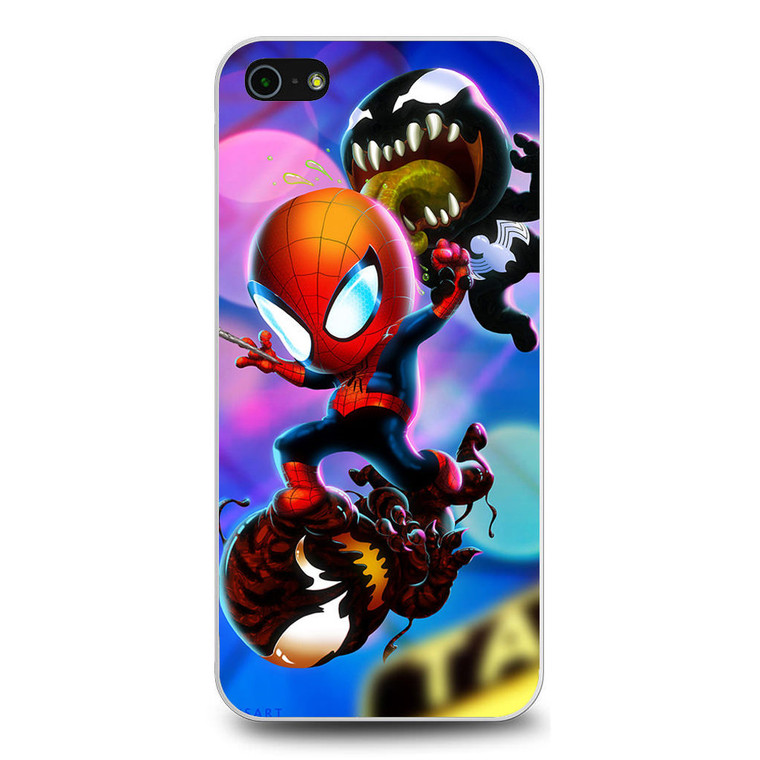 Baby Carnage Venom and Spiderman iPhone 5/5S/SE Case