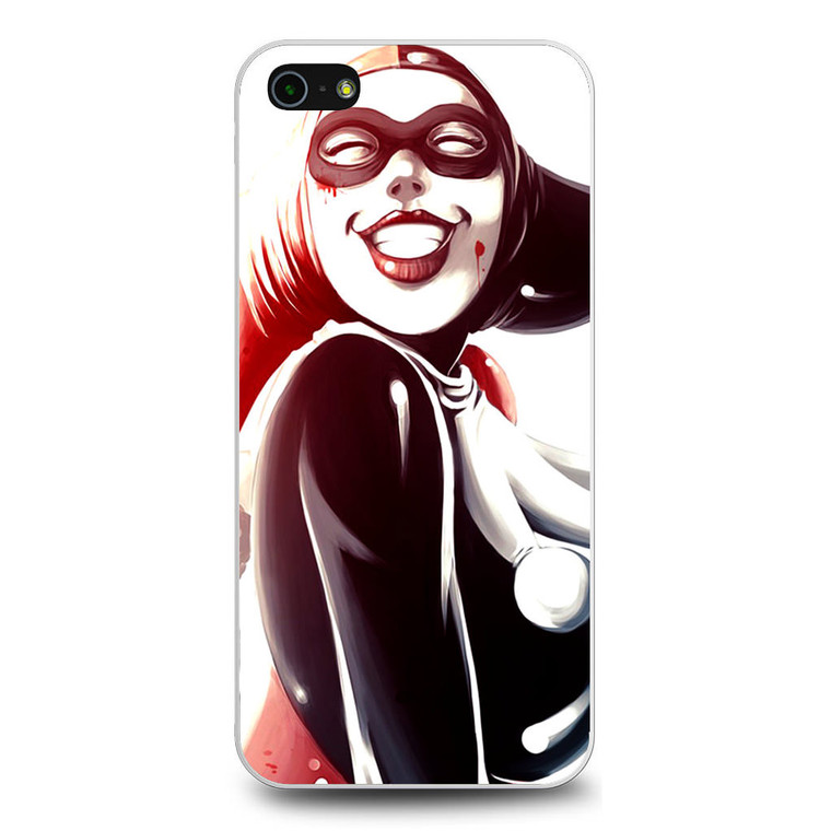 Harley Quinn Smiley Face iPhone 5/5S/SE Case