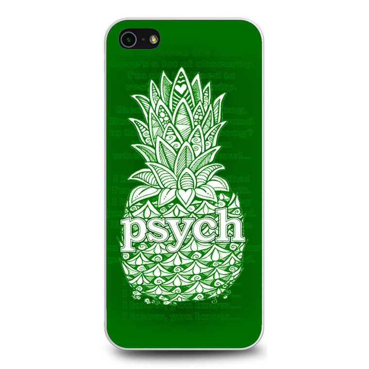 Psych Pineaple iPhone 5/5S/SE Case