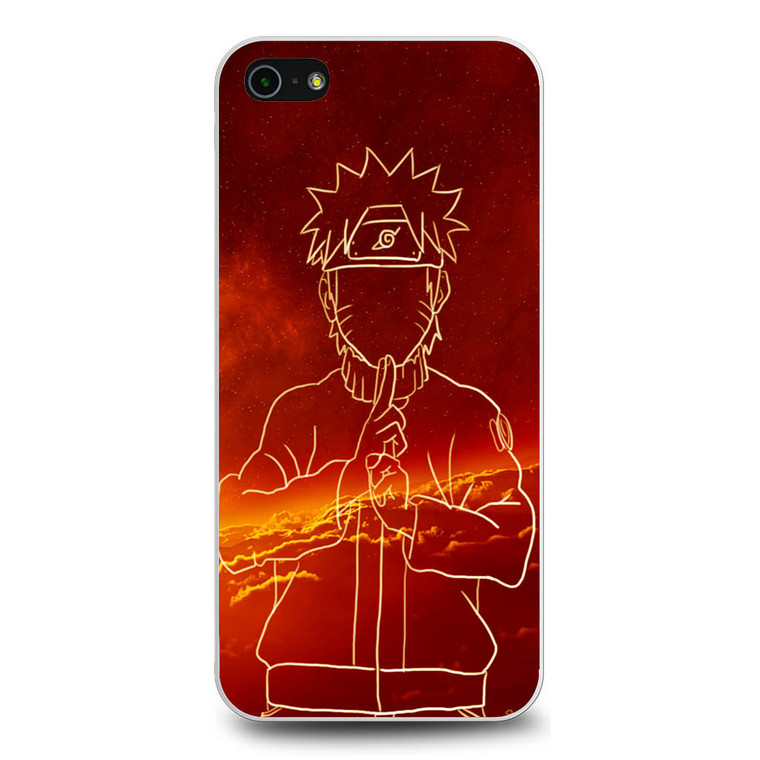 Uzumaki Naruto Drawing iPhone 5/5S/SE Case