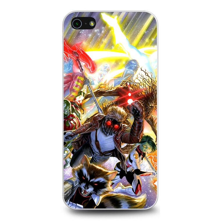 Comics Guardians Of The Galaxy iPhone 5/5S/SE Case