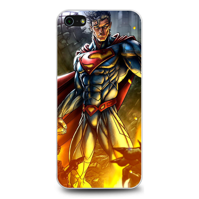Comics The Man Of Steel iPhone 5/5S/SE Case