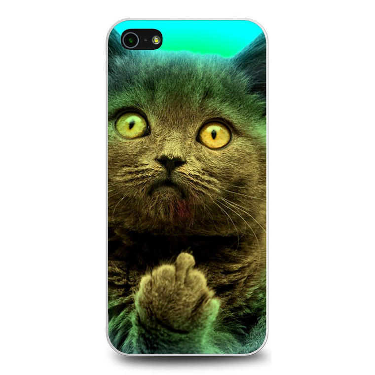 Funny Cat iPhone 5/5S/SE Case