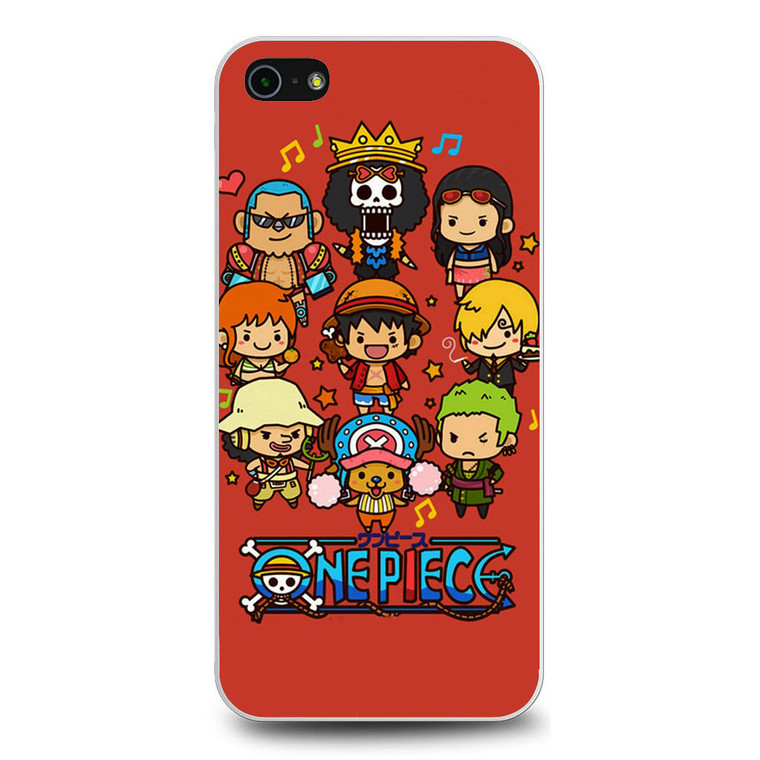 Lovely One Piece Cartoon Cute iPhone 5/5S/SE Case