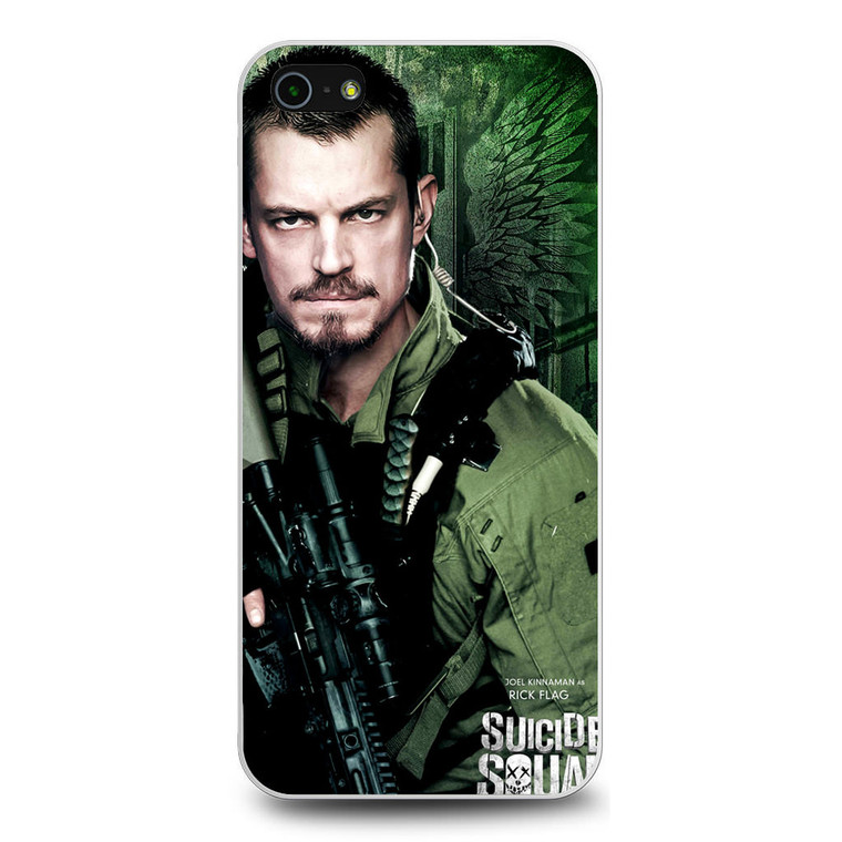 Movie Suicide Squad Rick Flag iPhone 5/5S/SE Case